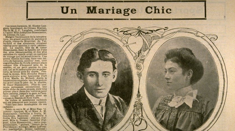 © Album Universel / Archives nationales du Québec (1902)
