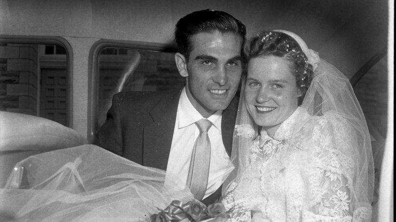  Bibliothèque et Archives nationales du Québec, Mariage Labrèche, 14 septembre 1955, Archives nationales à Gatineau, Fonds Champlain Marcil.